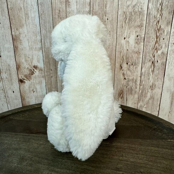 Mudpie Soft Plush Bunny Floppy Ears Animal Stuffed Toy Blue White - Picture 4 of 9